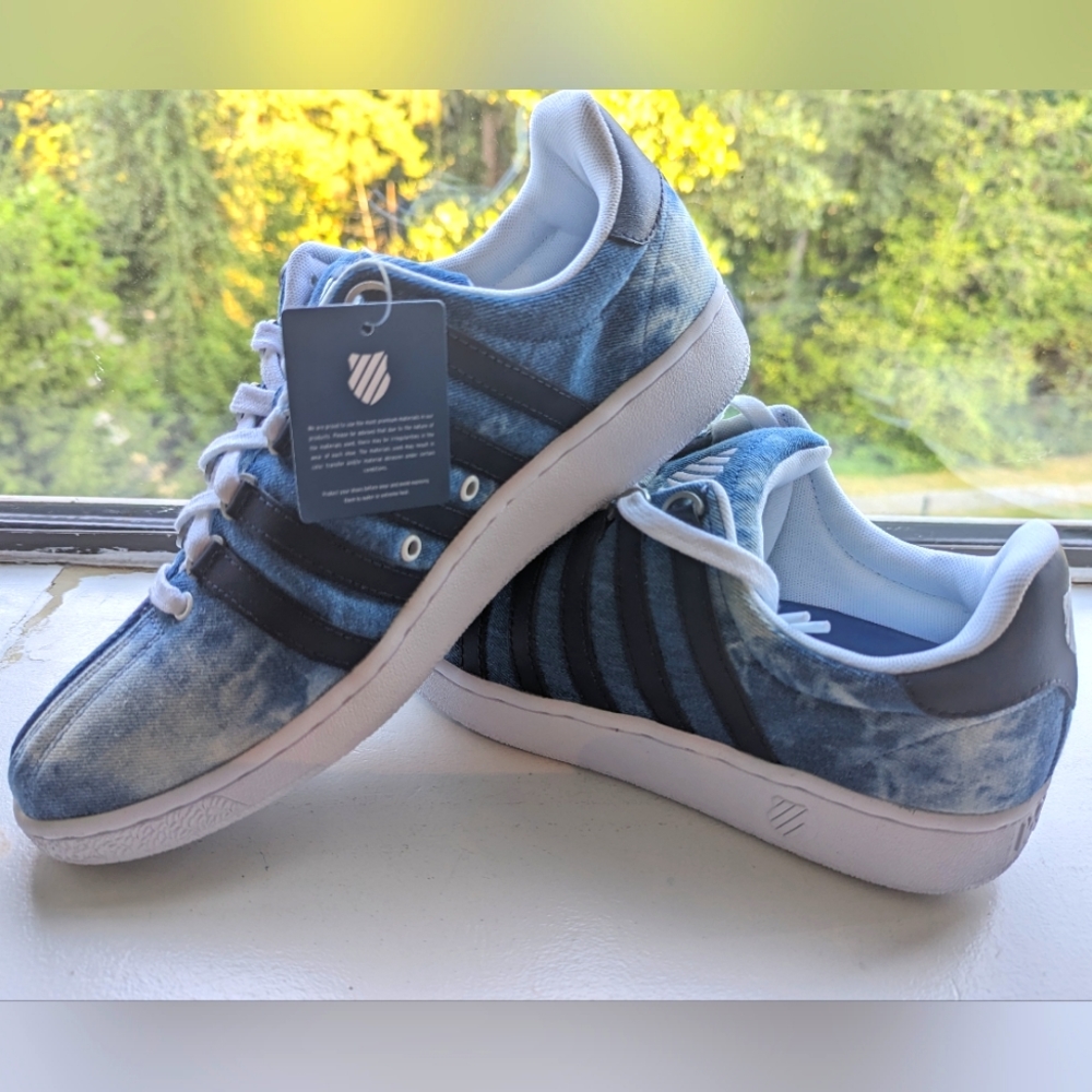 K-Swiss Classic Vn men's size 11.5 denim color brand new without box
